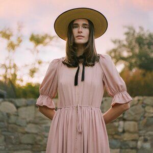 NWT Christy Dawn Astrid Dress in the blush color Size Medium